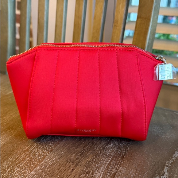 Givenchy Iconic Lipstick Red Cosmetic Bag - Picture 3 of 7